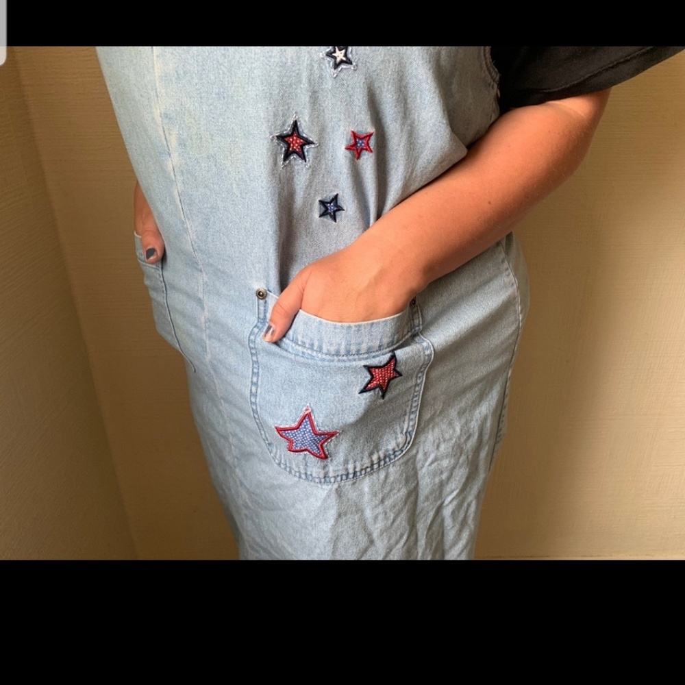 Vintage Overall Dress
